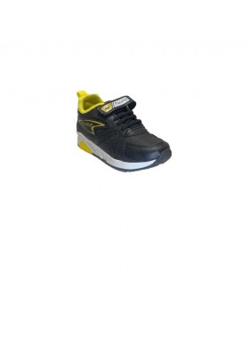 Faculty Siyah Sarı Çocuk Spor Ayakkabı GD719