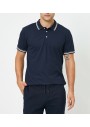 Koton Erkek Lacivert Kısa Kollu Polo Yaka T-Shirt 0YAM11203LK