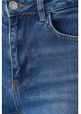 Koton Kadın Orta Indıgo Jeans 1YAK47578MD