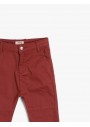 Koton Erkek Çocuk Chino Kesim Dikiş Detaylı Pantalon 0YKB46518TW