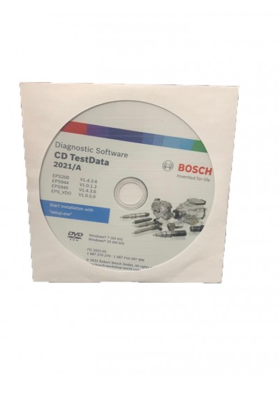 Bosch Diagnostic Software Cd Test Data 2021/A