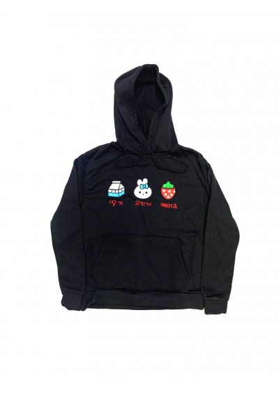 Lucky Kadın Siyah Sweatshirt