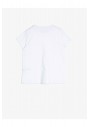 Koton Kız Çocuk Yumuşak Pamuklu Bisiklet Yaka Kısa Kollu T-Shirt 0YKG17590OK