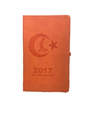2017 Atatürk Ajandası Turuncu