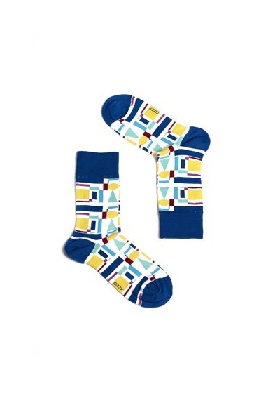 Ozzy Socks Kare Desenli Kadın Çorap