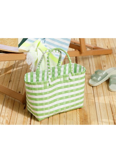 English Home Hand Bag Kadın Çanta 28.5 X 14.5 X 22 Beyaz - Yeşil