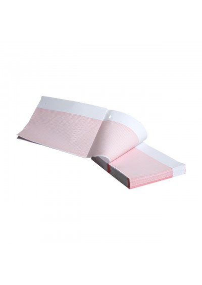 GE Termal Kağıt A Kırmızı Izgara 155 mm Genişliğinde Z Katlamalı Delik Kuyruğu 2104770-001