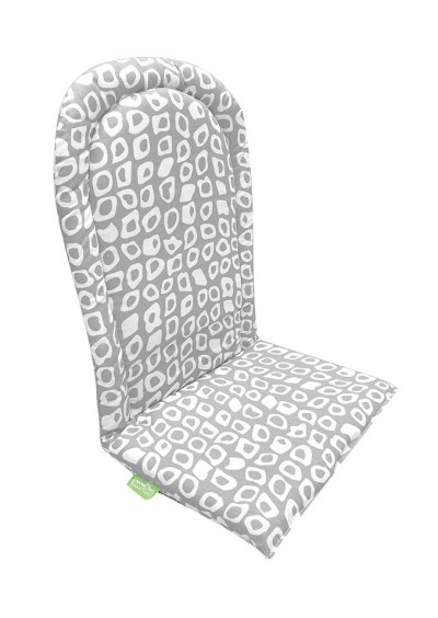 Babyjem Gri Kareli Mama Sandalyesi Minderi FMT815