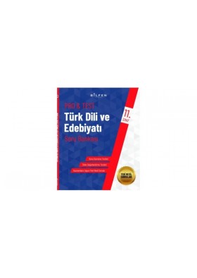 11.Sınıf Türk Dili ve Edebiyatı Pro & test Soru Bankası - Bilfen Yayıncılık