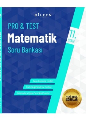 11.Sınıf Matematik Pro&test Soru Bankası Bilfen Yayıncılık
