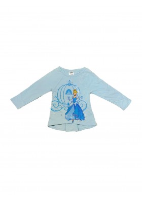 Disney Kız Çocuk Mavi Sweatshirt 4W164158