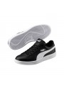 Puma Smash Buck V2  Siyah Beyaz Kadın Deri Sneaker 36521504