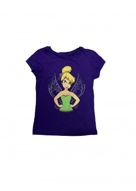 Disney Kız Çocuk Mor Tişört
