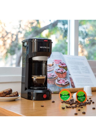 Mixpresso 2'si 1 Arada Kahve Makinesi Tek Servislik Kahve Makinesi K Fincan  Uyumlu ve Öğütülmüş