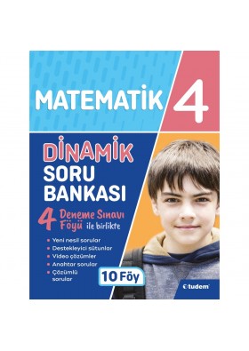 4. Sınıf Matematik Dinamik Soru Bankası Tudem Yayınları