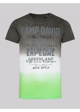 Camp David Erkek Karanlık Gölge Tişört  CU2100-3479-33