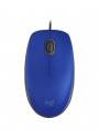 logitech M110 Optik USB Kablolu Mouse - Mavi