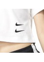 Nike Sportswear Swoosh Kadın Beyaz Günlük Tişört CJ3764-100