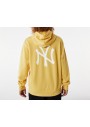 New Era Unisex New York Yankees League Essential Pastel Sarı Hoodie Sweatshirt