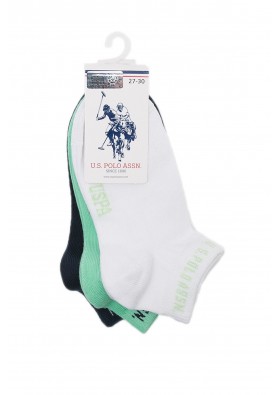 U.S. Polo Assn. Yeşil Erkek Çocuk Çorap A083SZ013.P01.HADLEY.YS0604