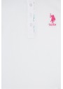 U.S. Polo Assn. Beyaz Kız Çocuk T-Shirt G084SZ011.000.1191190
