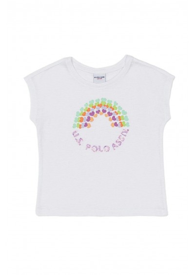 U.S. Polo Assn. Kız Çocuk T-shirt 1368117
