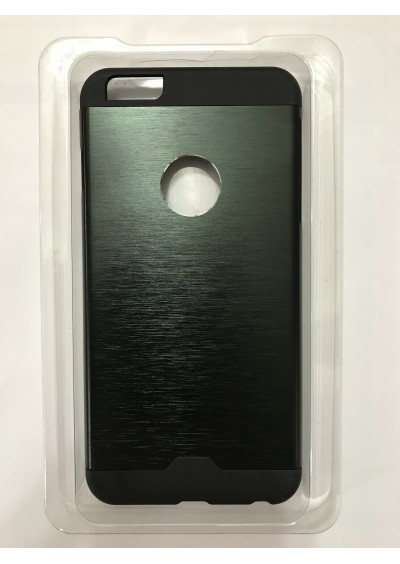 MASQUERADE iPhone 6s Plus Koruyucu Metal Kılıf Siyah