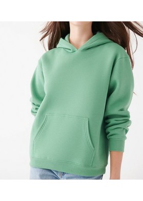 Mavi Kadın Kapüşonlu Yeşil Basic Sweatshirt 167299-71842