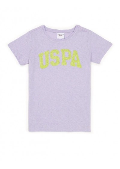 U.S. Polo Assn. Pembe Kız Çocuk T-Shirt G084SZ011.000.1370385