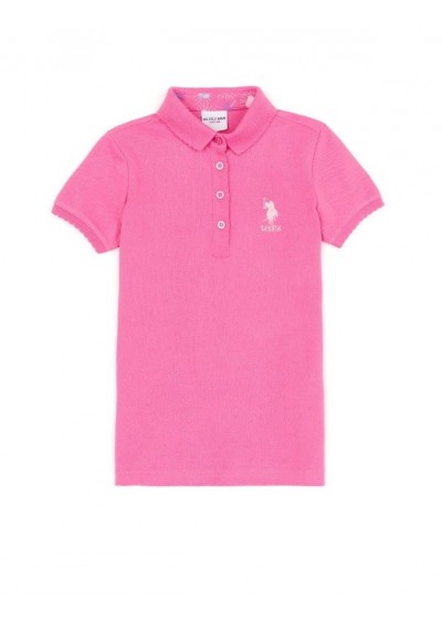 U.S. Polo Assn. Pembe Kız Çocuk T-Shirt G084SZ011.000.1370371