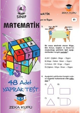 4.Sınıf Matematik Yaprak Test Zeka Küpü