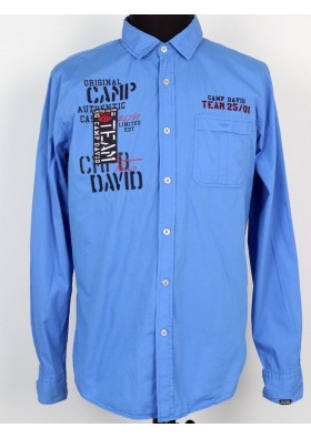 Camp David Erkek Gömlek Mavi CCU-5555-5219