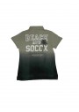 Camp David Soccx Kadın Haki Siyah Tişört SU2399-3903-21