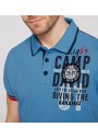 Camp David Erkek Mavi Polo Yaka Tişört CB2304-3666-22