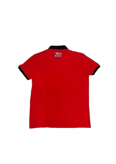 Camp David Erkek Kırmızı Polo Yaka Tişört CU2300-3611-42