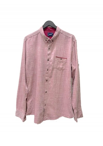 Pointback Erkek Bordo Gömlek 22Y5255