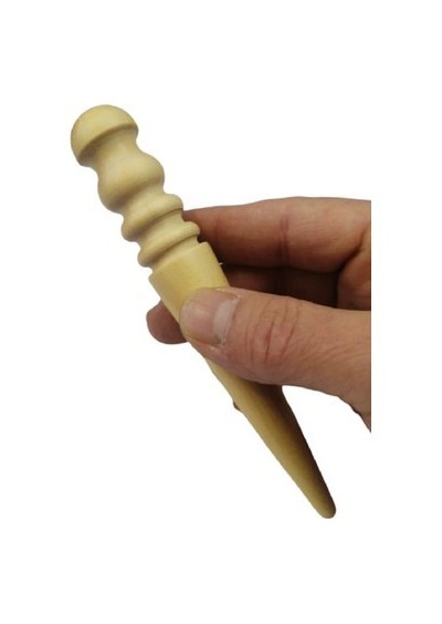 Deri Kenarı Perdahlama Aparatı Ahşap Leathercraft