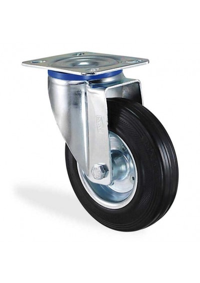 Kama Kauçuk Döner Tekerlek - 100 mm Çap