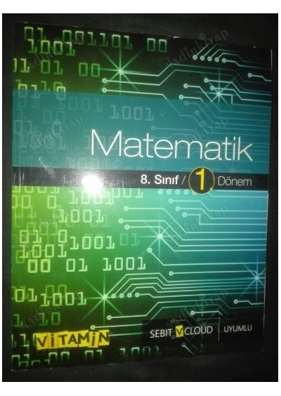 Vitamin Eğitim Yayıncılık 8. Sınıf 1. Dönem Matematik Konu Anlatımlı Soru Bankası