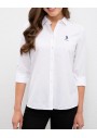 U.S. Polo Assn. Kadın Beyaz Gömlek 1091579