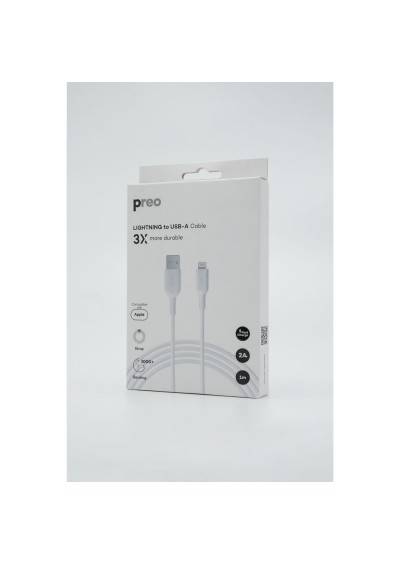 Preo Mmu108 2a-ligthning Non Mfı Usb-a To Lightning Kablo