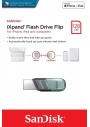 SanDisk 128GB iXpand 2-in-1 Flash Drive Flip iPhone Flash Bellek