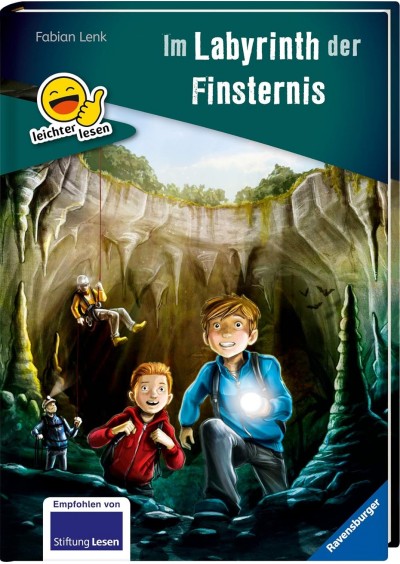 Erstleser - leichter lesen: Das Labyrinth der Finsternis Ciltli