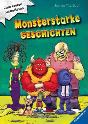 Monsterstarke Geschichten: Zum ersten Selberlesen (Erstleser) Ciltli Kapak