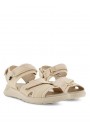 Ecco Exowrap W 3S Kadın Bej Sandalet 81180359113