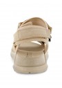 Ecco Exowrap W 3S Kadın Bej Sandalet 81180359113