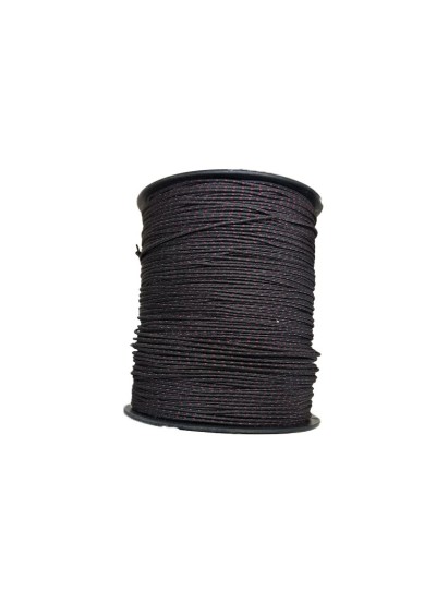 1.8mm Dyneema Kapı Kırmızı Siyah Kamp Çadır Hamak İp 50 mt
